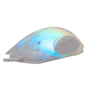 WHITE SHARK MORDRED-W WS GM-5017W 7D / 12000 dpi alb RGB Mouse pentru jocuri  PC