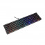 WHITE SHARK WS GK-001114B Tastatură cu membrană GLADIUS (engleză), 104 taste, curcubeu, On-Off W029861 thumbnail