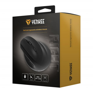 YENKEE YMS 5060R Mouse vertical wireless ergonomic PC