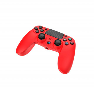 Freaks and Geeks Controler fără fir pentru jack PS4 de 3,5 mm (roșu) PS4