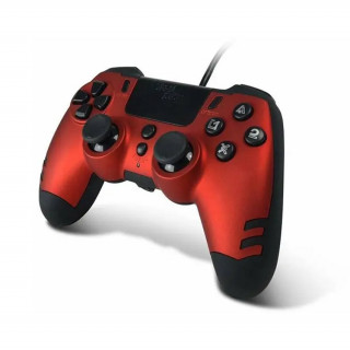 Steelplay - Slim Pack - controler cu fir - Roșu (JVAMUL00151) PS4