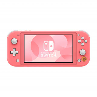 Nintendo Switch Lite - Coral + Animal Crossing + 12M NSO Nintendo Switch