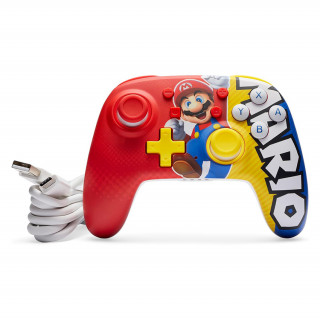 Controler wireless Nintendo Switch PowerA Nano îmbunătățit - Mario Victory Nintendo Switch