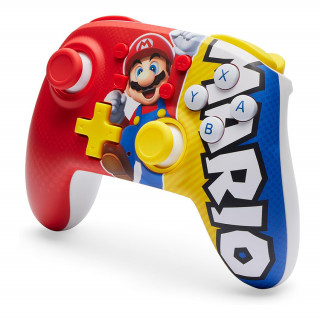 Controler wireless Nintendo Switch PowerA Nano îmbunătățit - Mario Victory Nintendo Switch