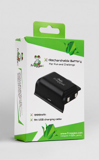 Froggiex FX-XB-B1-B Xbox One Battery Pack (Black) Xbox Series