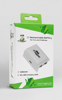 Froggiex FX-XB-B2-W Xbox One Battery Pack (White) Xbox Series