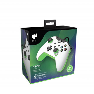 Controler cu fir PDP Xbox Series X/S - alb neon (Xbox Series X/S) Xbox Series