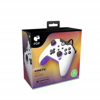 Controler cu fir PDP Xbox Series X/S - Kinetic White (Xbox Series X/S) Xbox Series