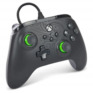 Controler cu fir PowerA Advantage - Celestial Green Xbox Series