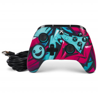 Controler cu fir PowerA Advantage - Wild Style Xbox Series