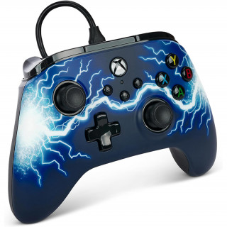 PowerA Advantage Xbox Series X|S, Xbox One, controler cu fir pentru PC (Arc Lightning) Xbox Series