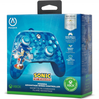 PowerA Advantage Xbox Series X|S, Xbox One, controler cu fir pentru PC (stil Sonic) Xbox Series