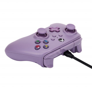 PowerA Nano Xbox Series X|S, Xbox One, controler cu fir pentru PC (violet) Xbox Series