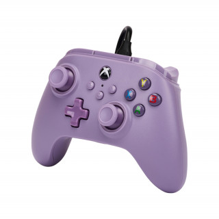 PowerA Nano Xbox Series X|S, Xbox One, controler cu fir pentru PC (violet) Xbox Series